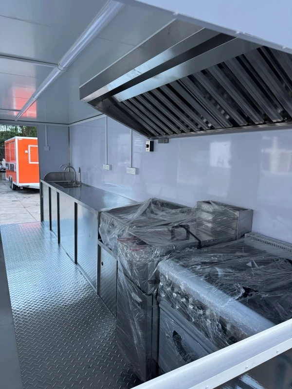 Multi Window Square Vending Trailer